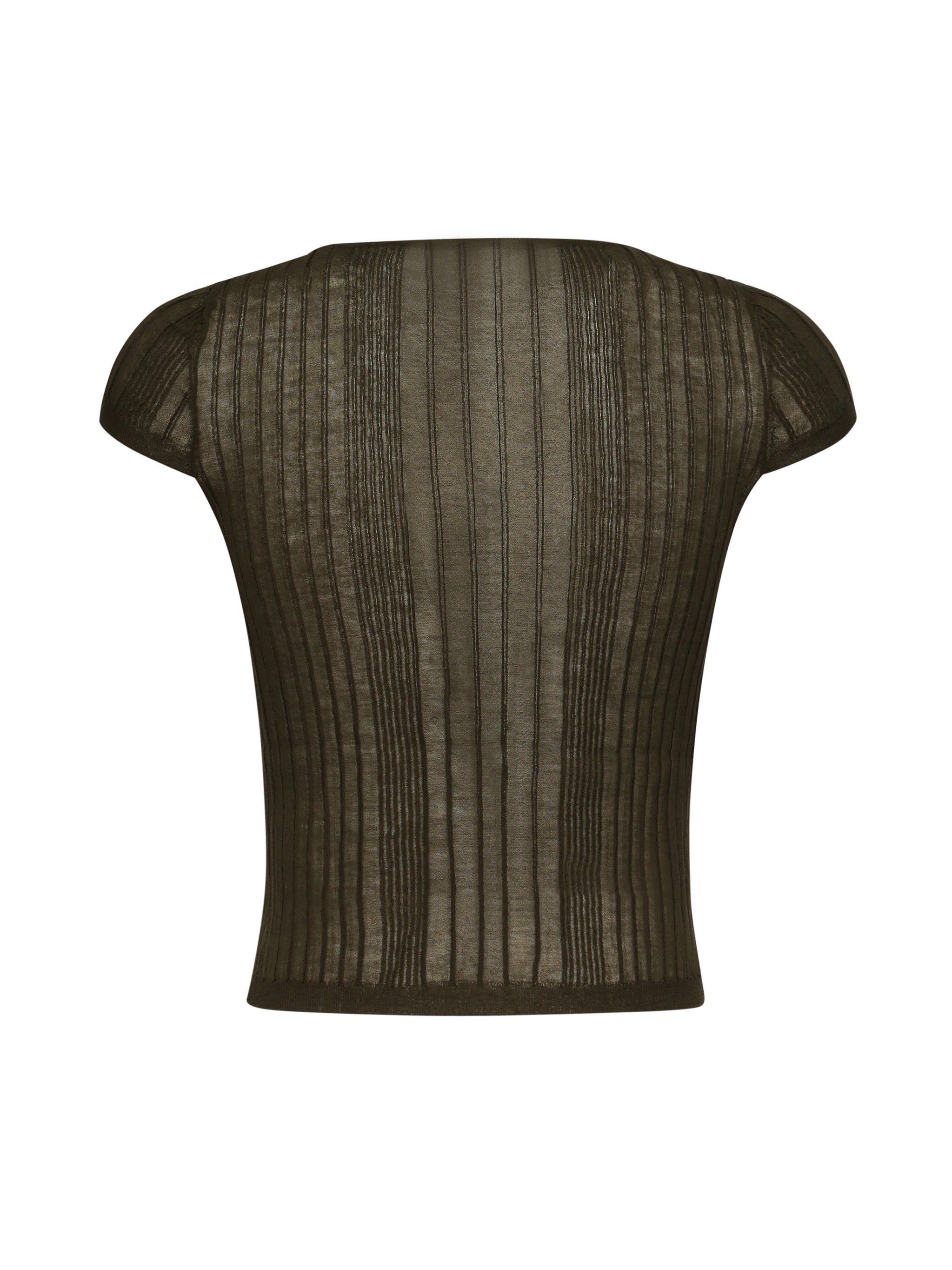 Maglia Tambora a costine<BR/> 104773 A1NDX18 PINKO 
