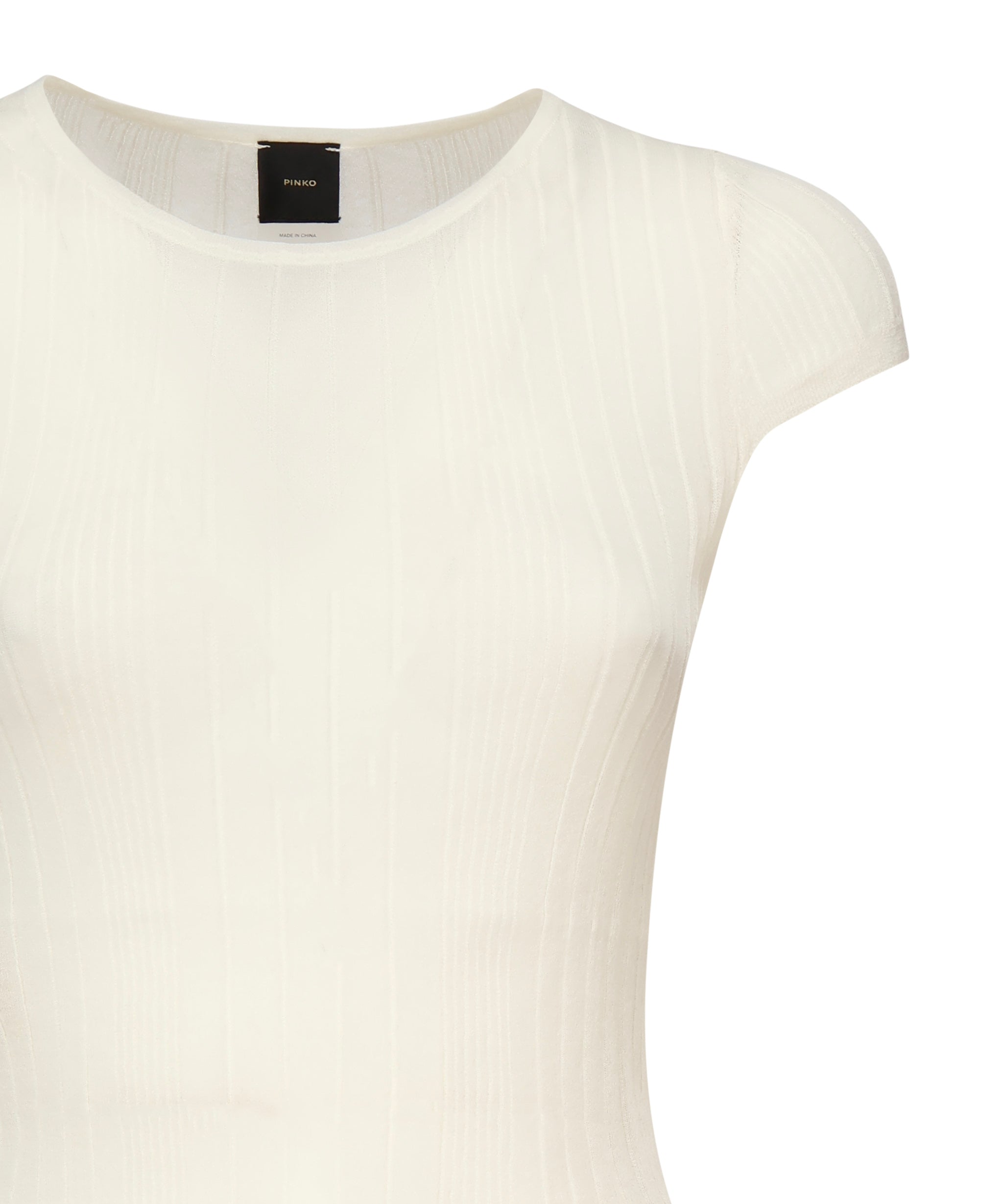 Maglia Tambora a costine 104773 A1NDZ09 PINKO 