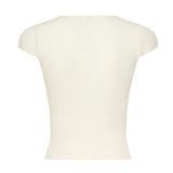 Maglia Tambora a costine 104773 A1NDZ09 PINKO 