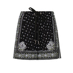 Pantaloncini corti stampa bandana 104792 A2FLZ1T PINKO 