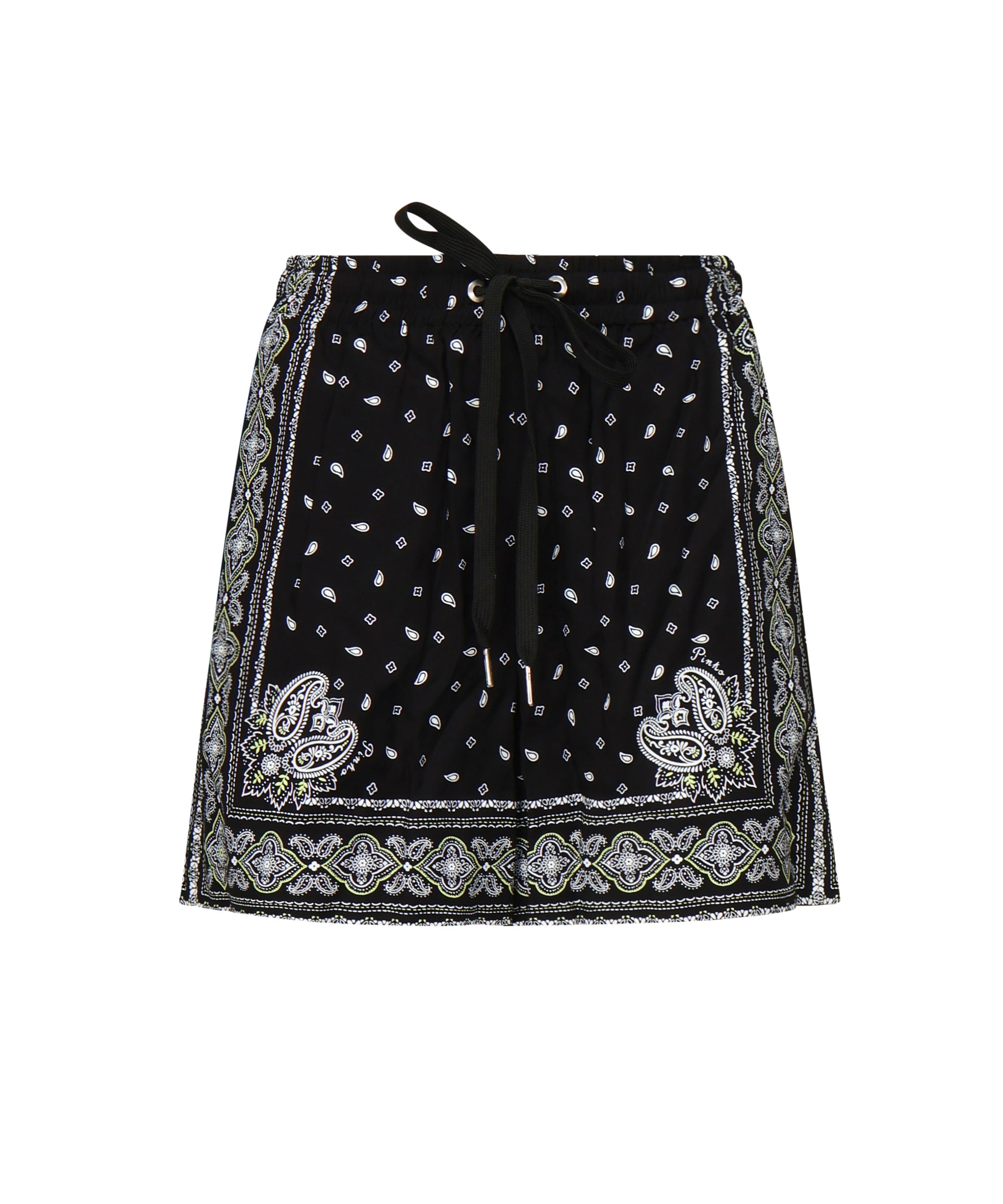 Pantaloncini corti stampa bandana 104792 A2FLZ1T PINKO 