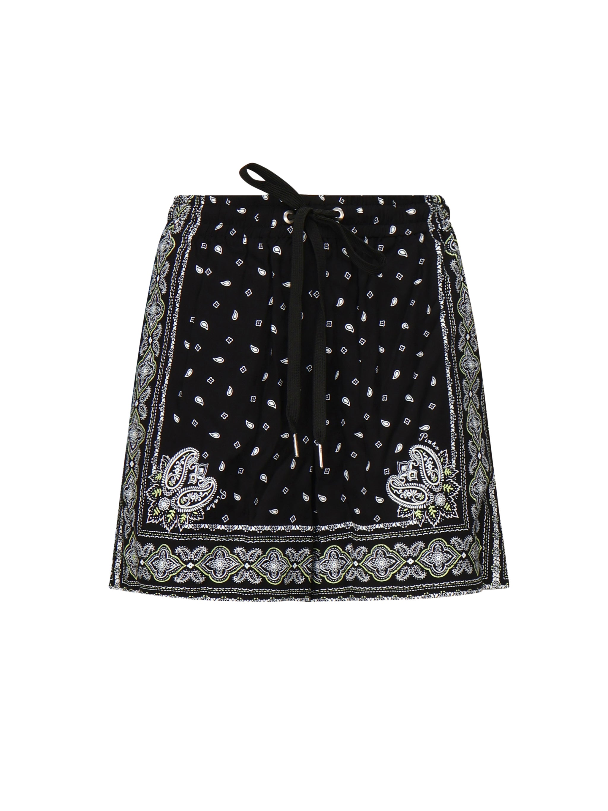 Pantaloncini corti stampa bandana 104792 A2FLZ1T PINKO 