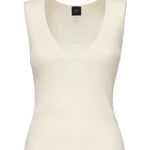 Top smanicato costine misto seta<BR/> 104808 A1KWZ05 PINKO 