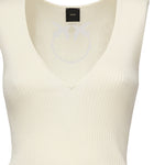 Top smanicato costine misto seta<BR/> 104808 A1KWZ05 PINKO 