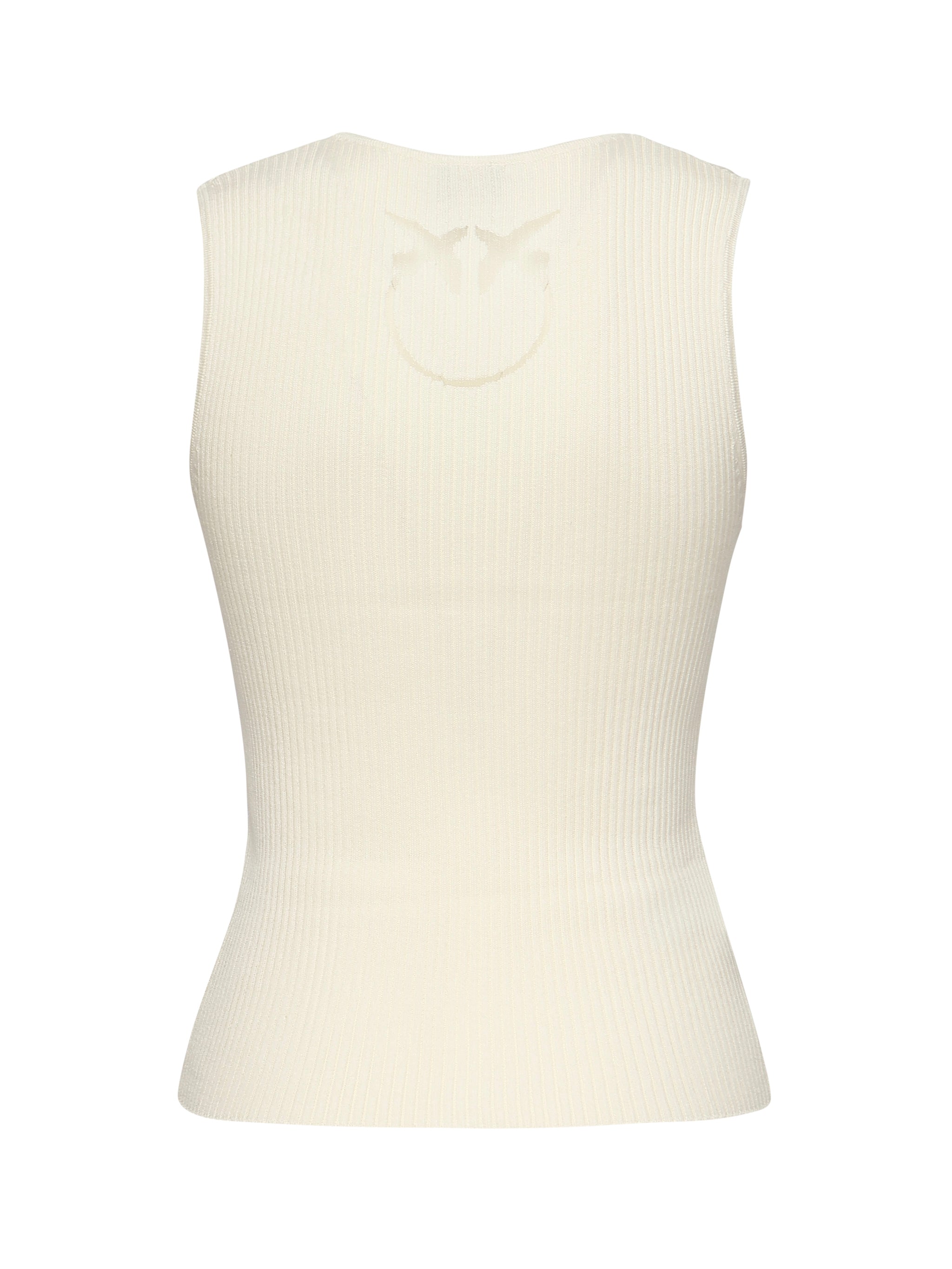 Top smanicato costine misto seta<BR/> 104808 A1KWZ05 PINKO 