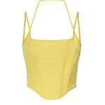 Top bustier senza maniche 104851 A2DLT52 PINKO 