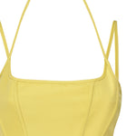 Top bustier senza maniche 104851 A2DLT52 PINKO 
