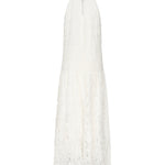 Abito midi in sangallo e macramè 104857 A2G9Z05 PINKO 