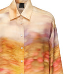 Camicia satin con stampa 104864 A2G0CN4 PINKO 