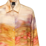 Camicia satin con stampa 104864 A2G0CN4 PINKO 
