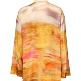 Camicia satin con stampa 104864 A2G0CN4 PINKO 