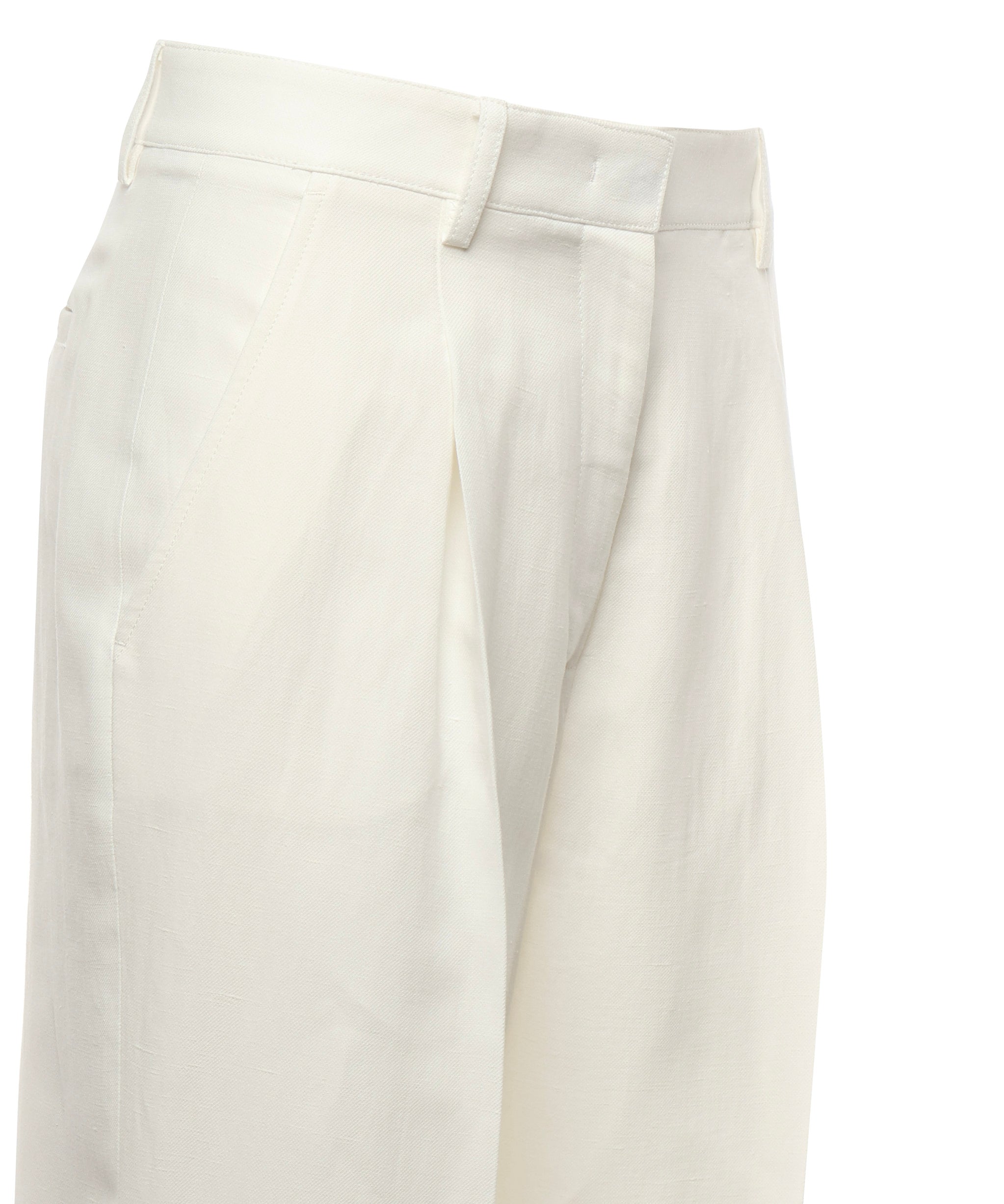Pantaloni palazzo in lino 104869 A2HAZ05 PINKO 
