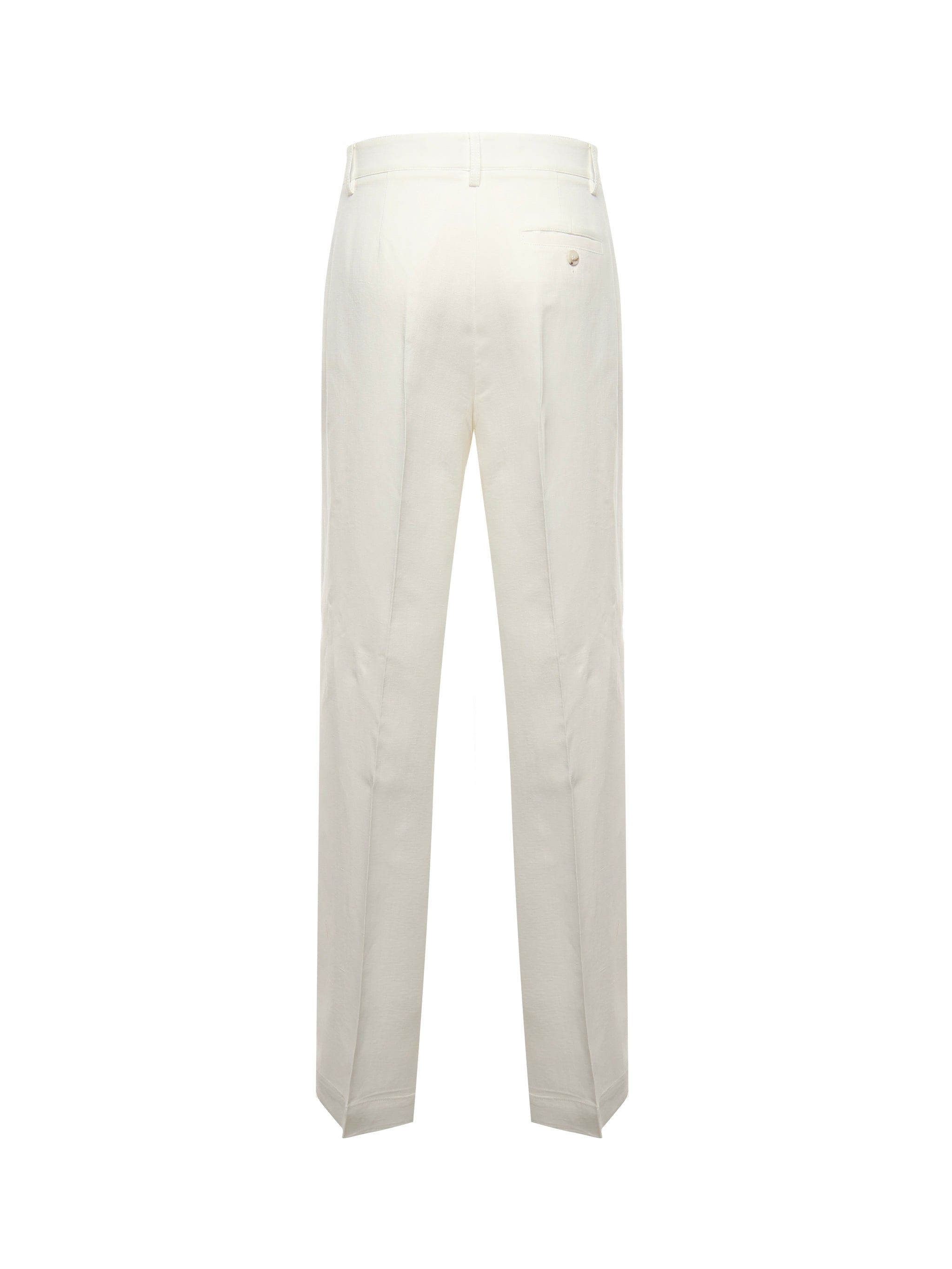 Pantaloni palazzo in lino 104869 A2HAZ05 PINKO 