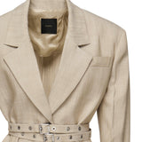 Giacca monopetto beige 104887 A2EJD18 PINKO 