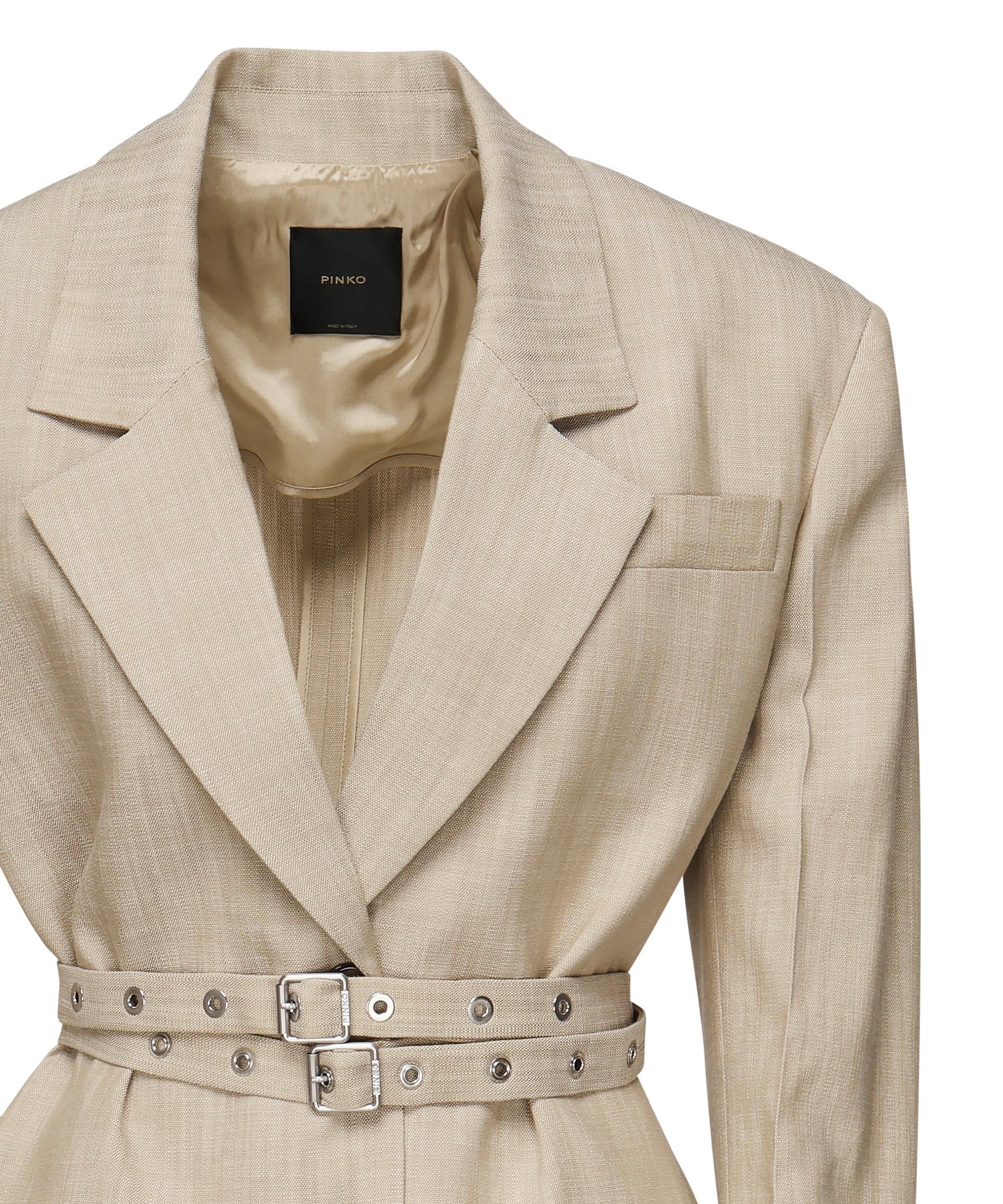 Giacca monopetto beige 104887 A2EJD18 PINKO 