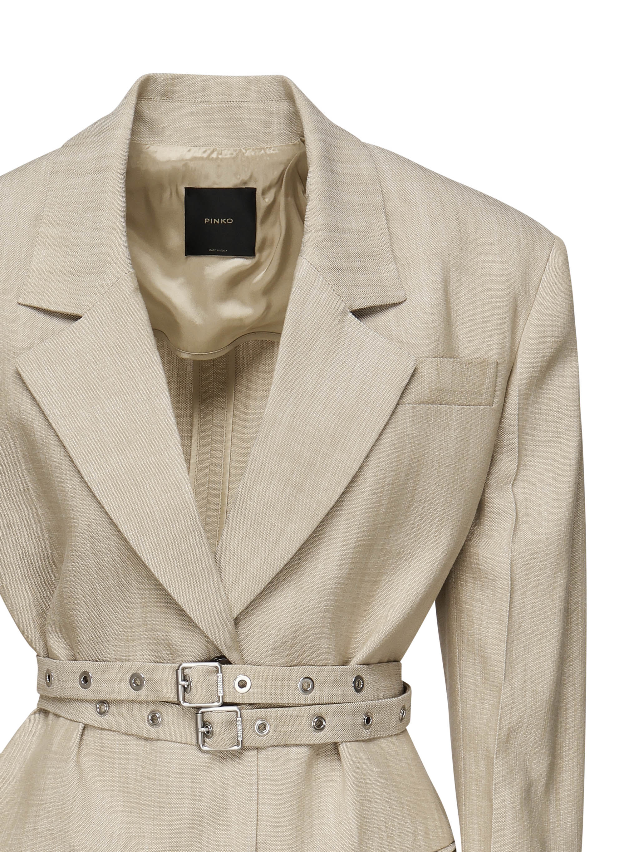 Giacca monopetto beige 104887 A2EJD18 PINKO 
