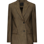 Blazer in tela con bottoni 104890 A2EJL63 PINKO 