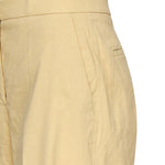 Pantaloni con piega in lino stretch 104929 A0IMC23 PINKO 