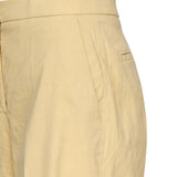 Pantaloni con piega in lino stretch 104929 A0IMC23 PINKO 