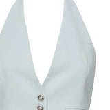 Gilet corto in cady tecnico 104931 A213E28 PINKO 