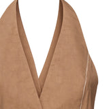Gilet cropped con schiena scoperta 104932 A2EEL31 PINKO 