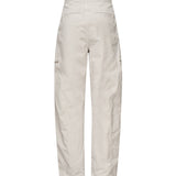 Pantaloni a gamba ampia in gabardina grigio ghiaccio 104981 A2ECI12 PINKO 