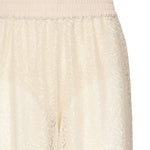 Pantaloni palazzo rete paillettes 105009 A2EXC03 PINKO 