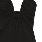 Abito midi da sera con scollo sagomato 105021 A2GSZ99 PINKO 