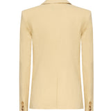 Blazer monopetto in lino 105057 A0IMC23 PINKO 