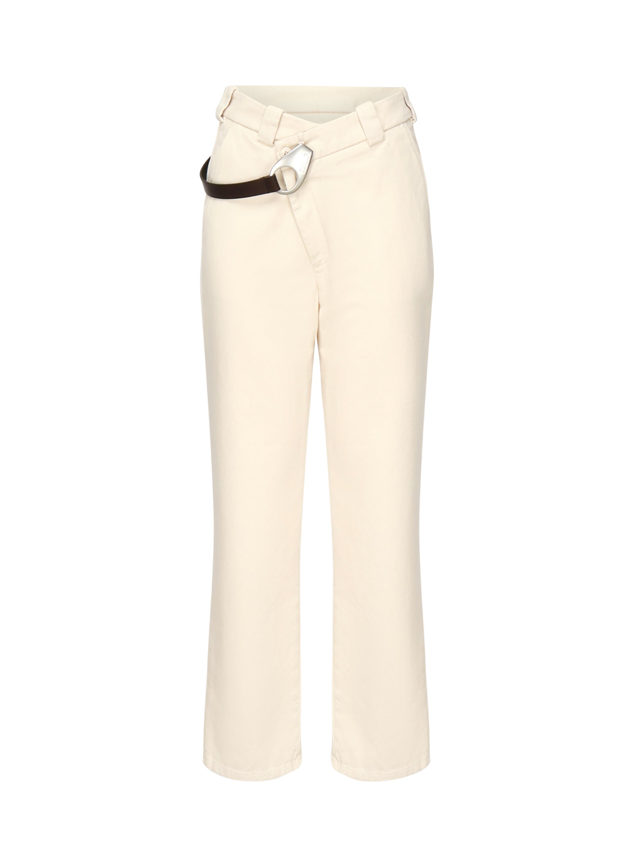 Pantaloni incrociati con cintura 105071 A2JPC21 PINKO 