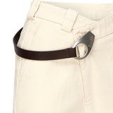 Pantaloni incrociati con cintura 105071 A2JPC21 PINKO 