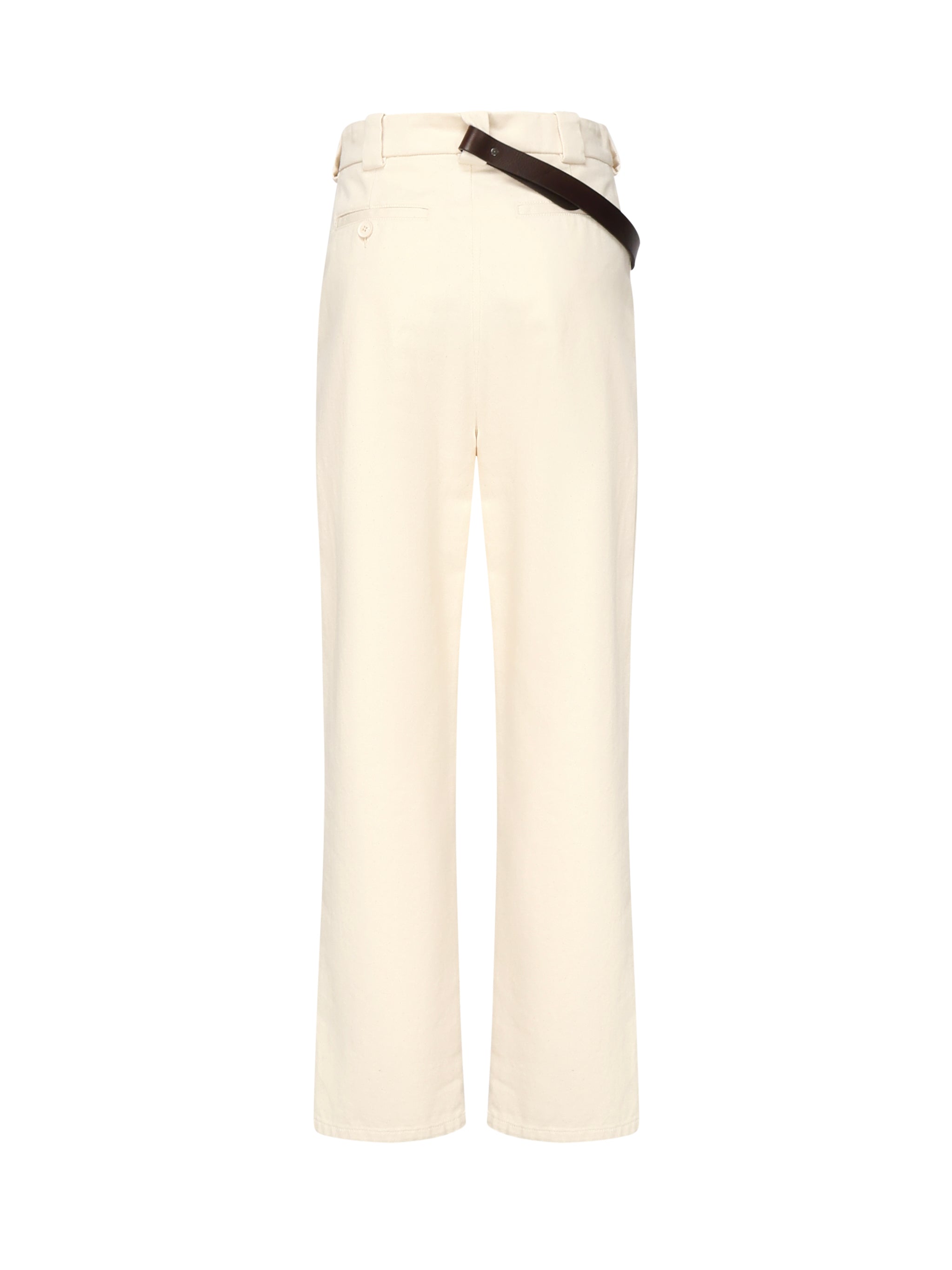 Pantaloni incrociati con cintura 105071 A2JPC21 PINKO 