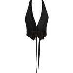 Gilet con schiena scoperta <BR/> 105109 A2JLZ99 PINKO 