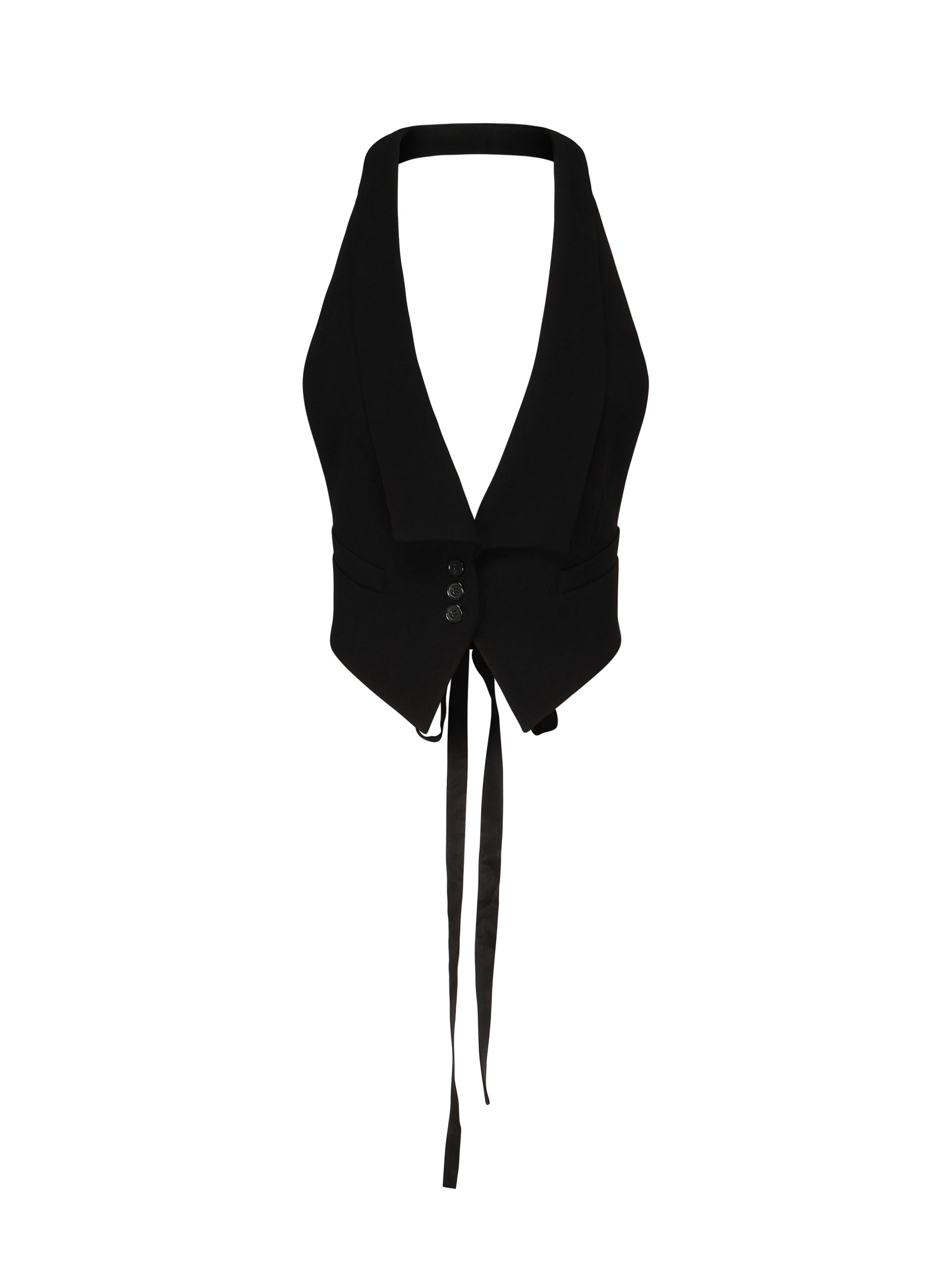 Gilet con schiena scoperta <BR/> 105109 A2JLZ99 PINKO 
