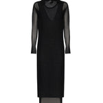 Vestito midi in cotone leggero 105154 A2LSZ99 PINKO 