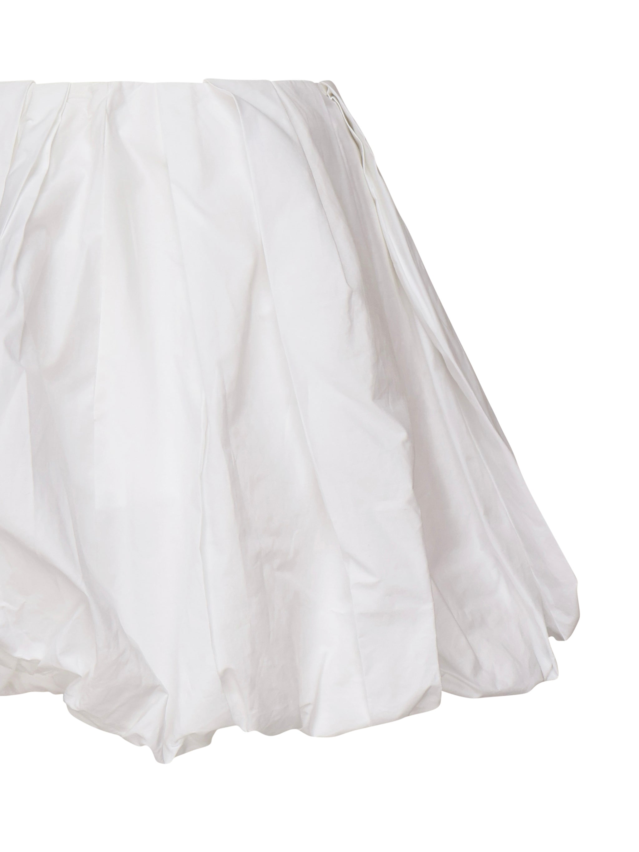 Minigonna balloon in popeline 105183 A2LDZ04 PINKO 
