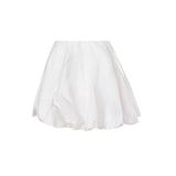 Minigonna balloon in popeline 105183 A2LDZ04 PINKO 