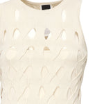 Abito midi in maglia traforata 105190 A2LWC00 PINKO 