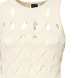 Abito midi in maglia traforata 105190 A2LWC00 PINKO 
