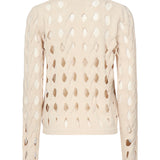 Cardigan in maglia traforata 105191 A2LWC00 PINKO 