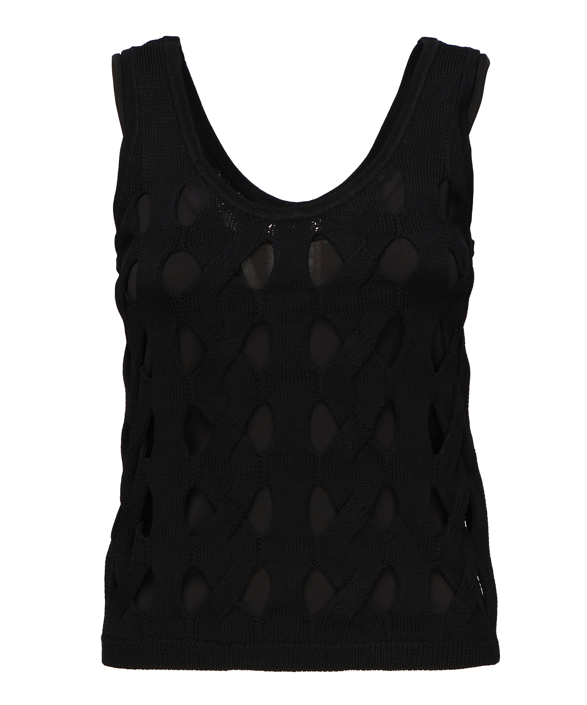 Top Derrik con dettagli cut-out 105192 A2LWZ99 PINKO 