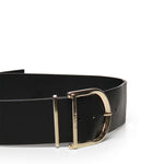 Cintura alta in pelle e nappa 6cm 105205 A2LYZ99L PINKO 