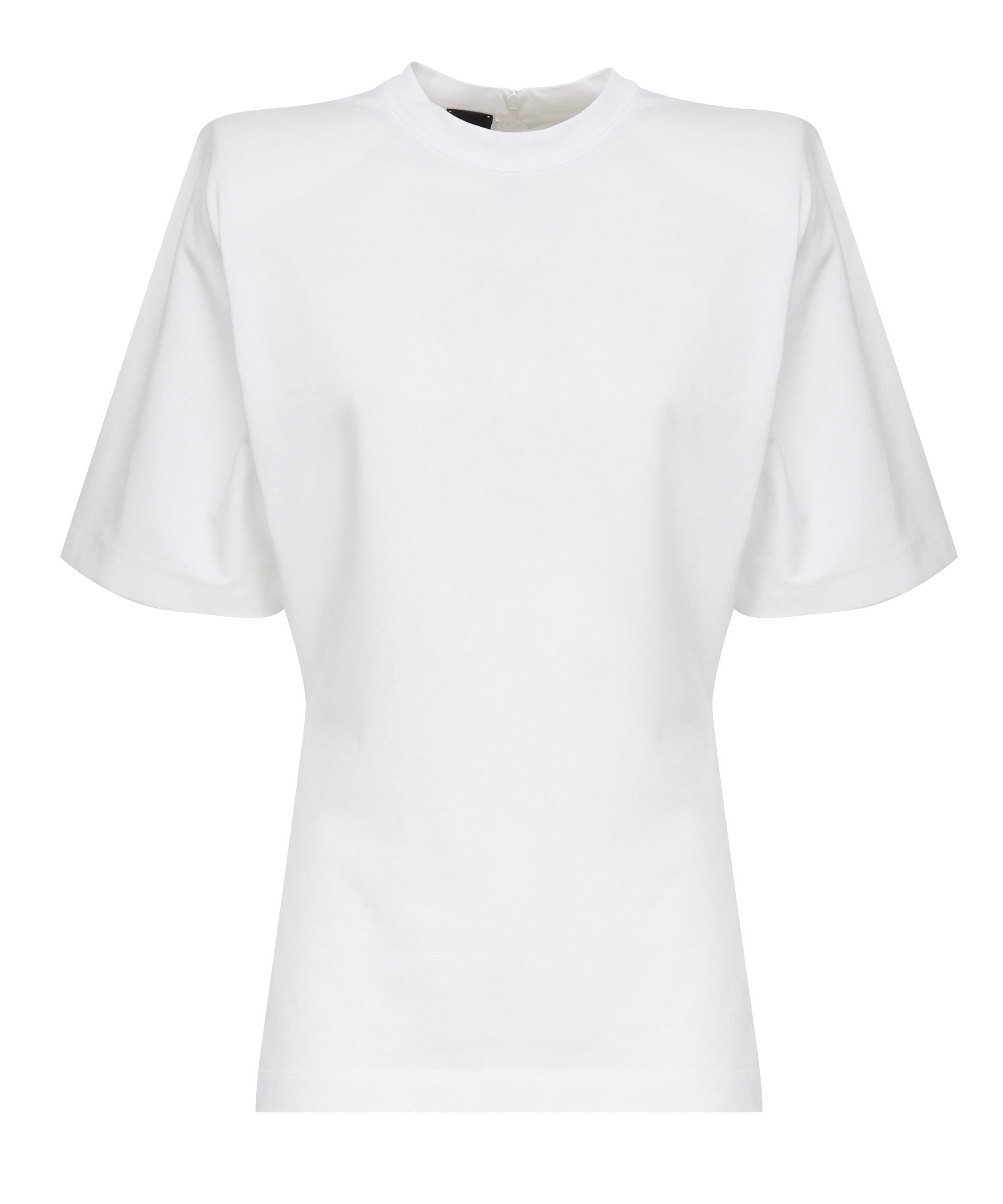 T-shirt con spalle imbottite 105217 A2M2Z04 PINKO 