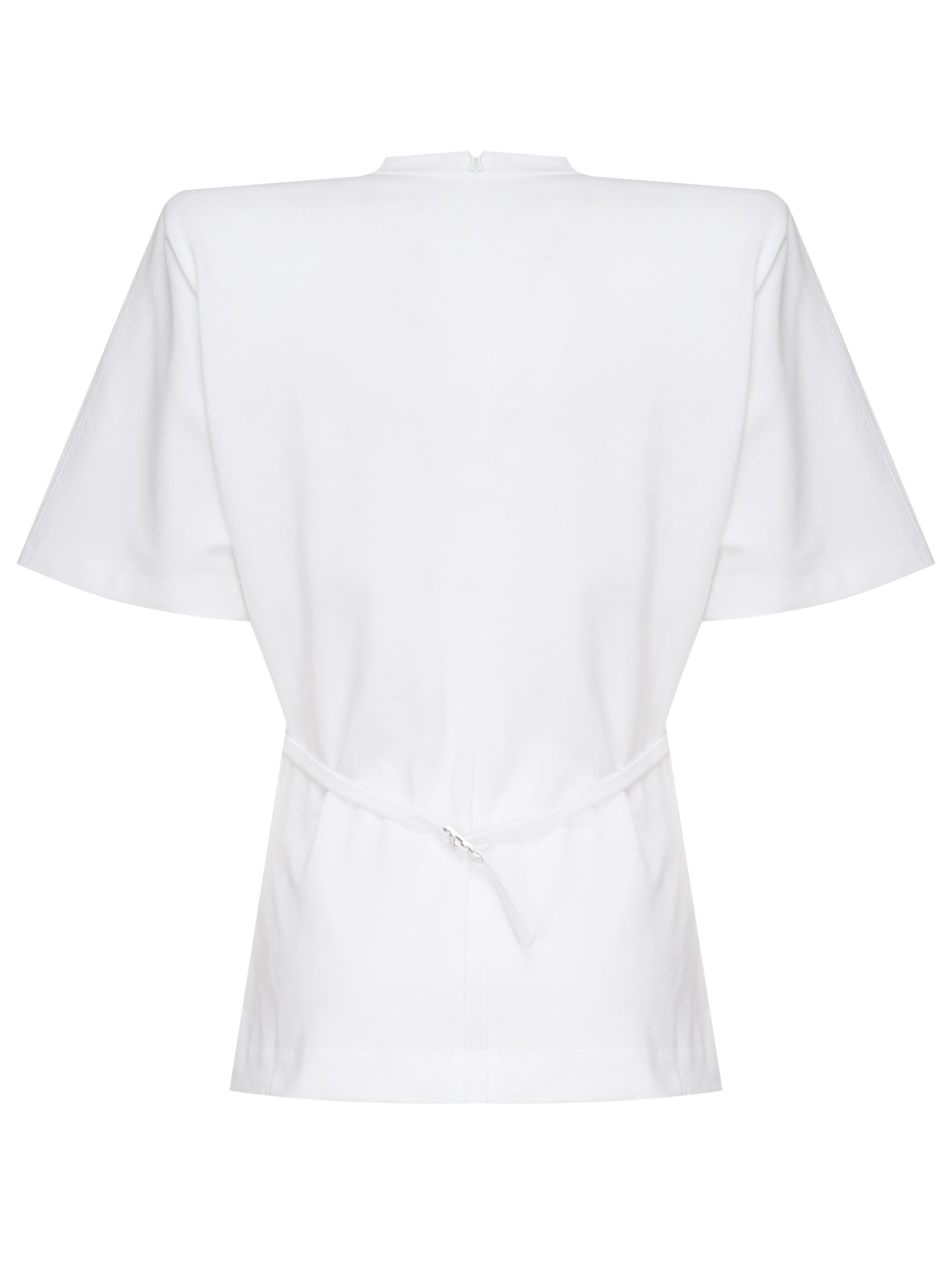T-shirt con spalle imbottite 105217 A2M2Z04 PINKO 