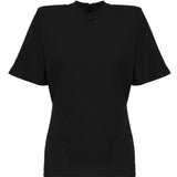 T-shirt con spalle imbottite 105217 A2M2Z99 PINKO 