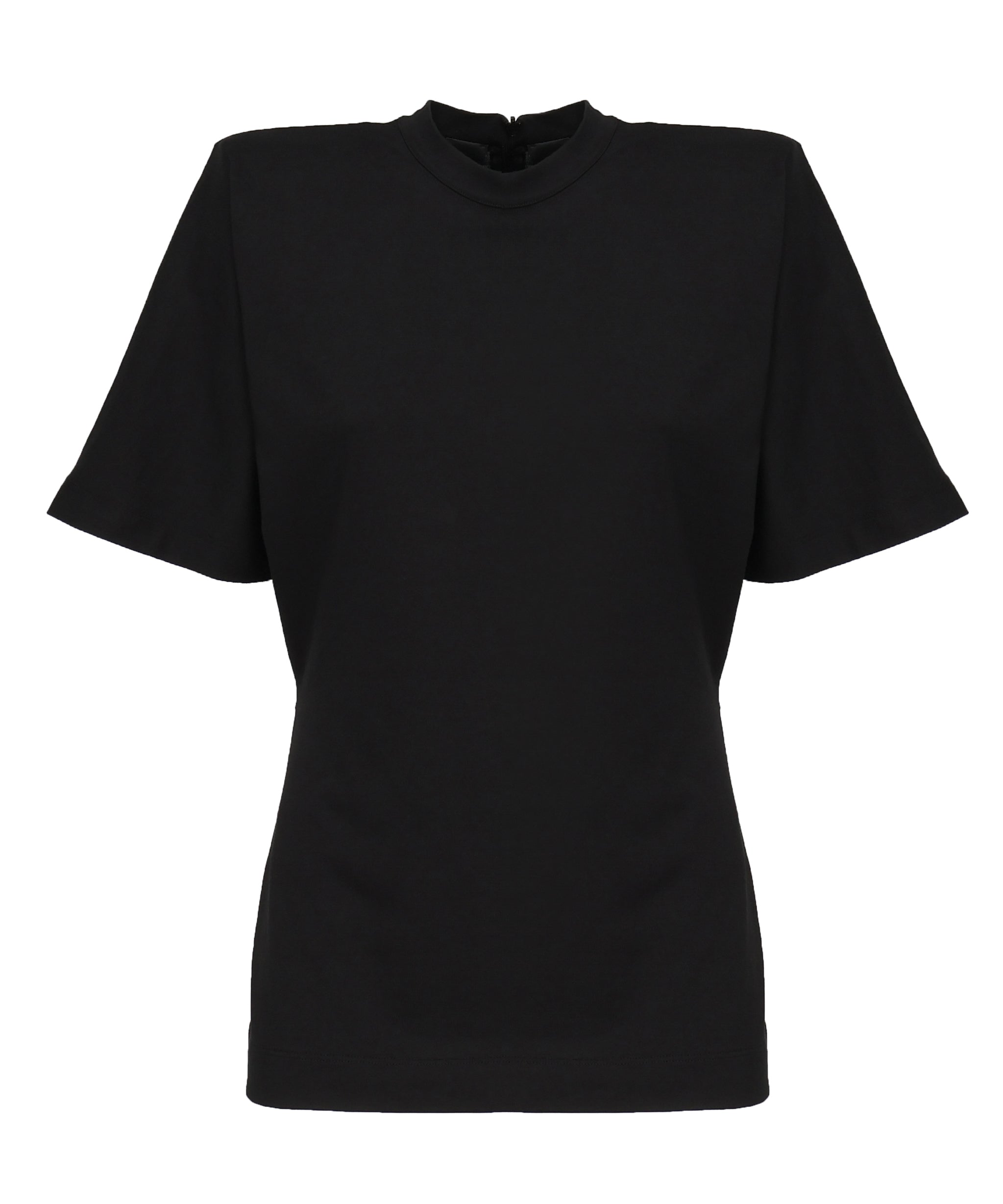 T-shirt con spalle imbottite 105217 A2M2Z99 PINKO 
