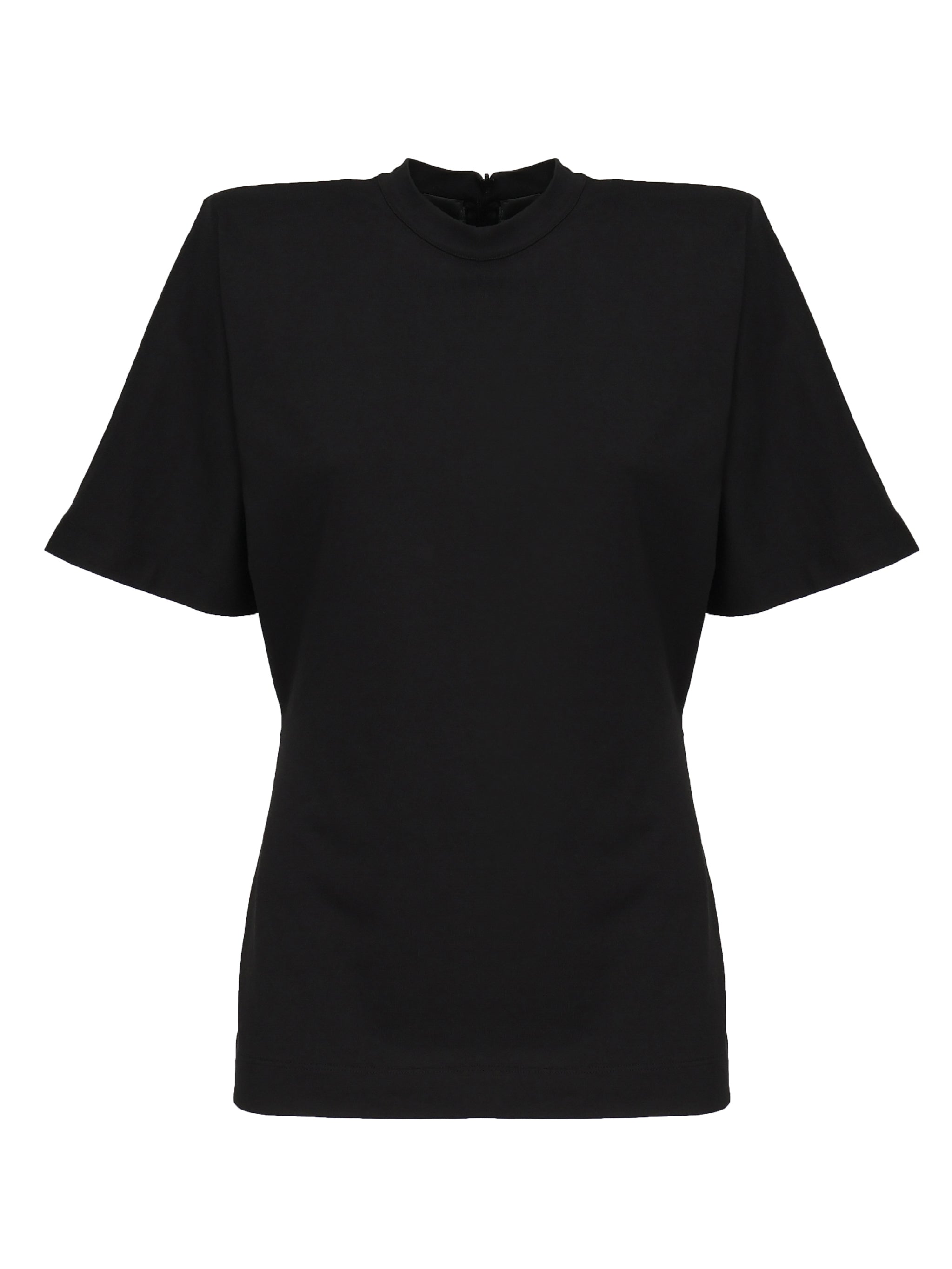 T-shirt con spalle imbottite 105217 A2M2Z99 PINKO 