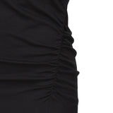 Abito lungo con spalle imbottite 105219 A2M2Z99 PINKO 