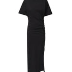 Abito lungo con spalle imbottite 105219 A2M2Z99 PINKO 
