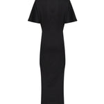Abito lungo con spalle imbottite 105219 A2M2Z99 PINKO 